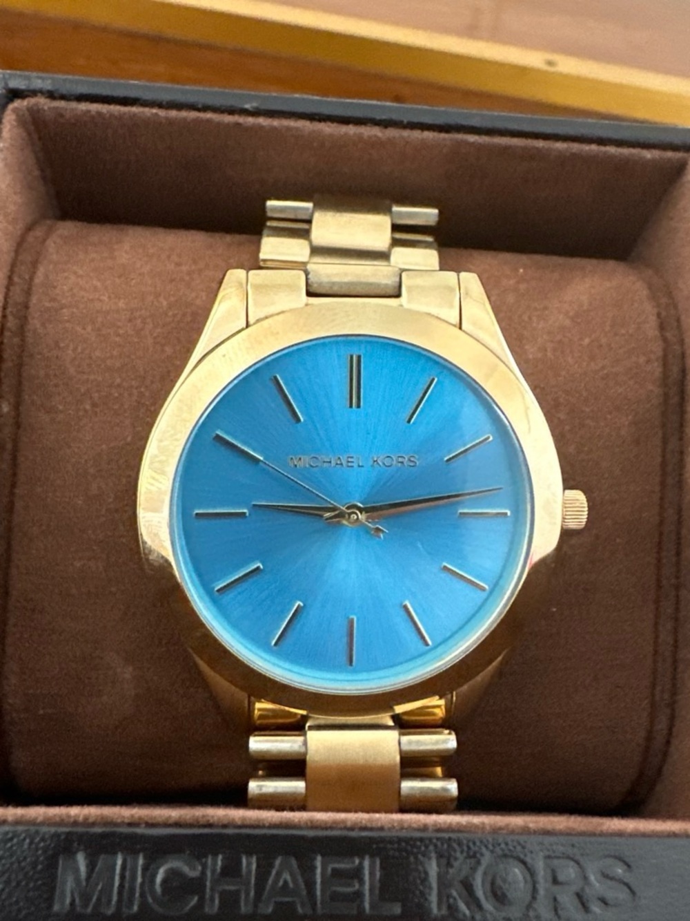 Michael Kors Stainless steel gold watch